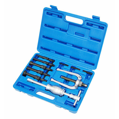 Съемник подшипников цанговый с обратным молотком (8-34 мм) (11 шт), Tevako TVK-01004