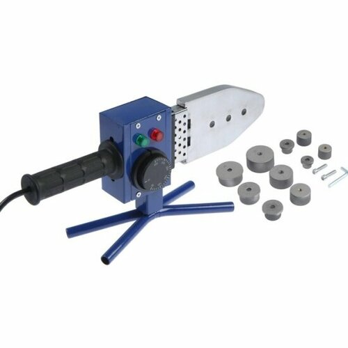 Аппарат для сварки пластиковых труб Тундра 1000 Вт комплект насадок 20-50 мм 50-300 3130156 230000₽