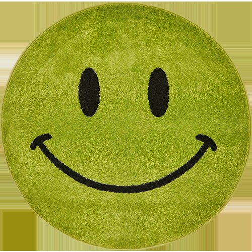 Ковер полипропилен Bright NC19 ?100 см цвет зеленый