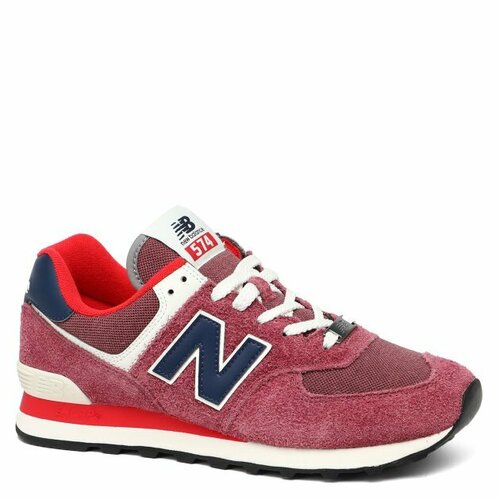 Кроссовки New Balance New Balance U574, размер 40,5, бордовый