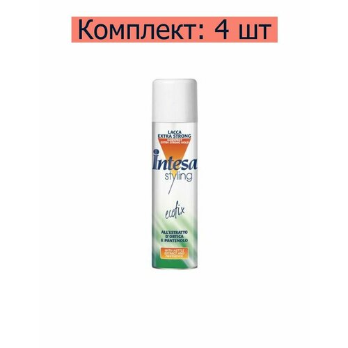 Intesa Лак для волос Intesa Extra Strong Hold, 500 мл , 4 шт лак для волос intesa extra strong holdm 500 мл