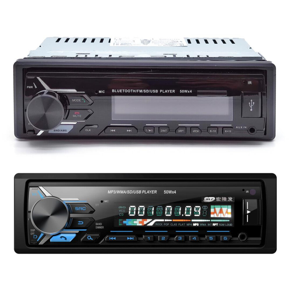 Автомагнитола TDS TS-01 / Bluetooth, MP3, FM, AM / 50W x 4