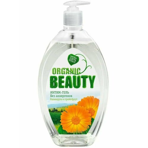 Гели organicbeautyинтим-гелькалендула гель для интимной гигиены organic beauty лотос и бамбук 500 мл