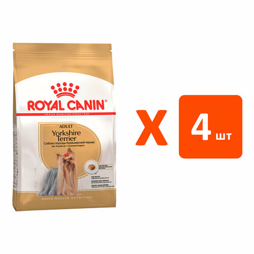 ROYAL CANIN YORKSHIRE TERRIER ADULT для взрослых собак йоркширский терьер 7,5 кг х 4 шт