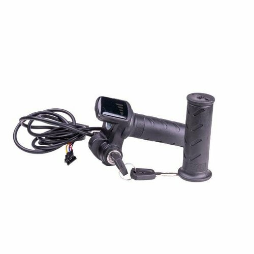 Ручка газа с компьютером и замком зажигания правая и левая для электровелосипеда 1110₽