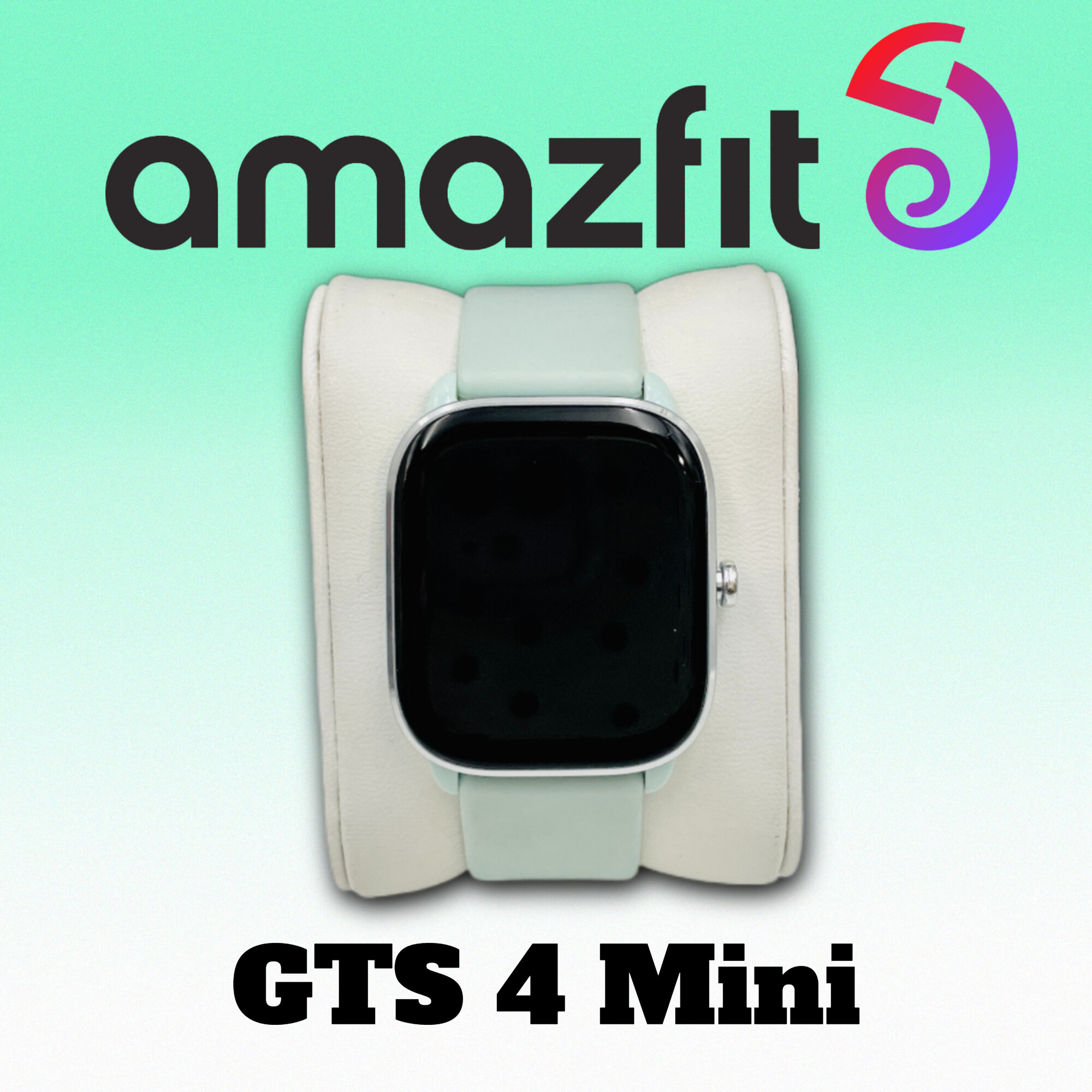 Смарт часы Amazfit GTS 4 Mini Мятный Голубой