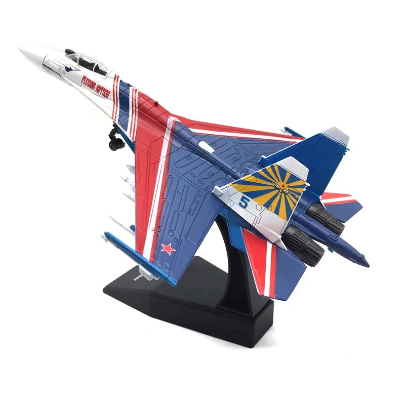 Модель самолёта JASON TUTU Су-35 из металла 1/100