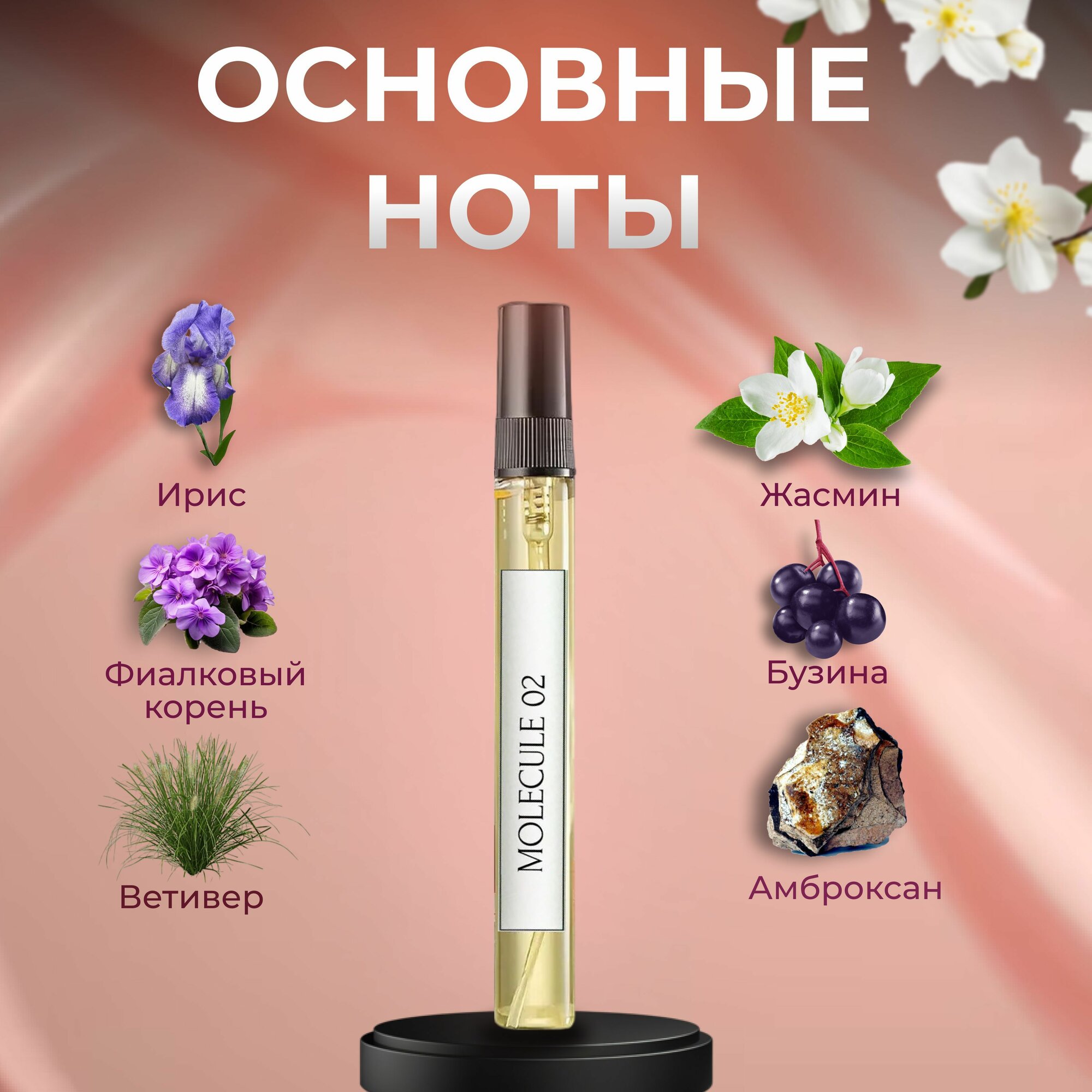 Духи женские Молекула 02 (Molecula 02), 10 мл, парфюм женский — фото 1