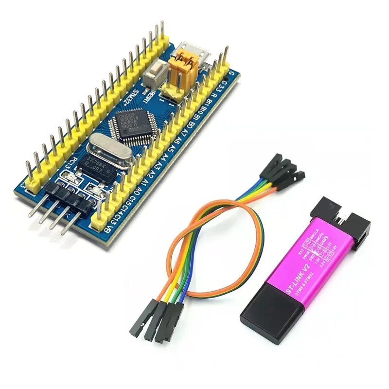 STM32F103C8T6 ST-LINK V2 Минимальная плата разработки ARM STM32, 1 Set