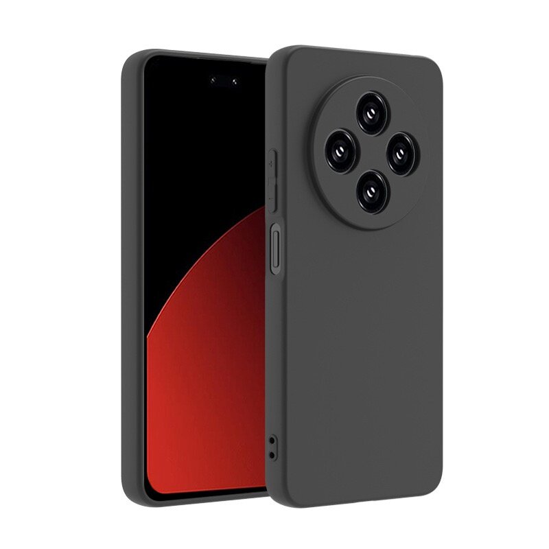Чехол матовый для Xiaomi Redmi 14C/Xiaomi Poco C75 4G(2024) (Сяоми Редми 14С/ Поко С75 4G(2024), черный