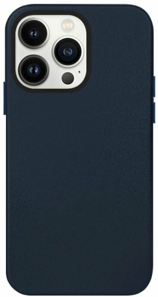 Чехол iPhone 14 Pro Max 6.7" KZDOO Mag Noble Collection темно-синий