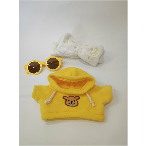 Одежда для уточки Лалафанфан 30 см Lalafanfan комплект из трех предметов 149₽