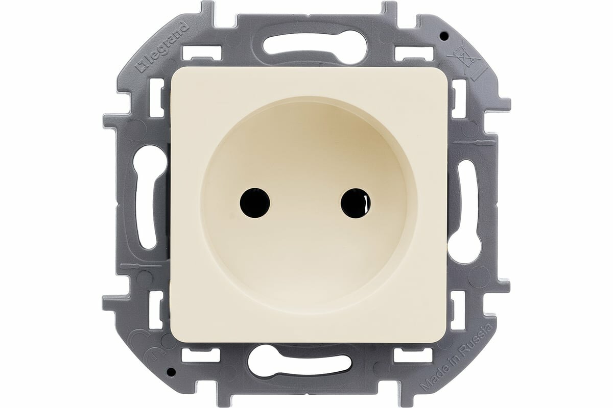 6 шт. Legrand INSPIRIA Слоновая кость Розетка 2К - 16 А - 250 В, 673711