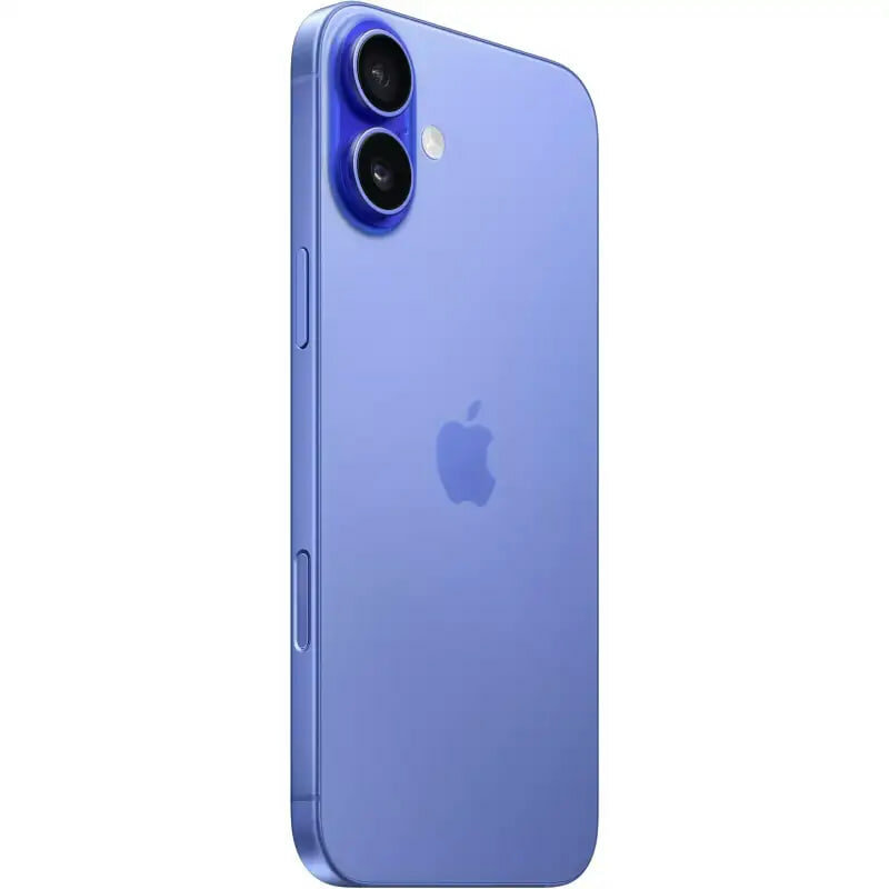 Смартфон Apple iPhone 16 128 ГБ (nanoSim+eSim), Ultramarine + беспроводные наушники в подарок — фото 1