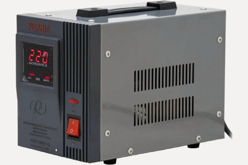 Изображение товара Стабилизатор напряжения однофазный Ресанта АСН 1500/1-Ц, 1.5 кВт