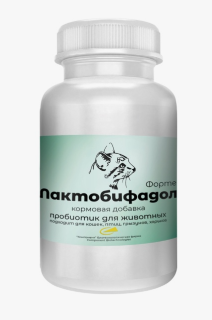 Лактобифадол Форте для кошек 50 г