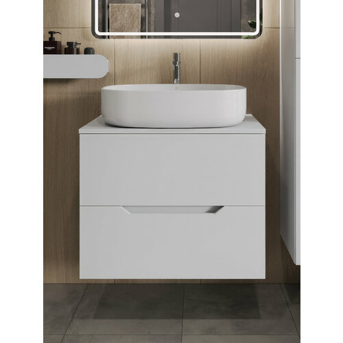Orange Line Li-70TuwMDF+B04-600W, белый матовый