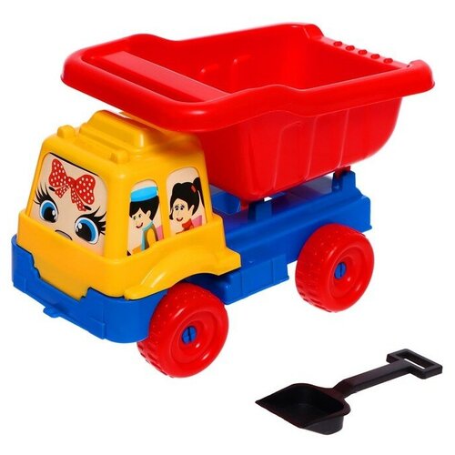 Guclu Игрушка Granite truck «Авто грузовик», с совком и грабелькой, цвета микс машины happy baby игрушка грузовик станция truck station