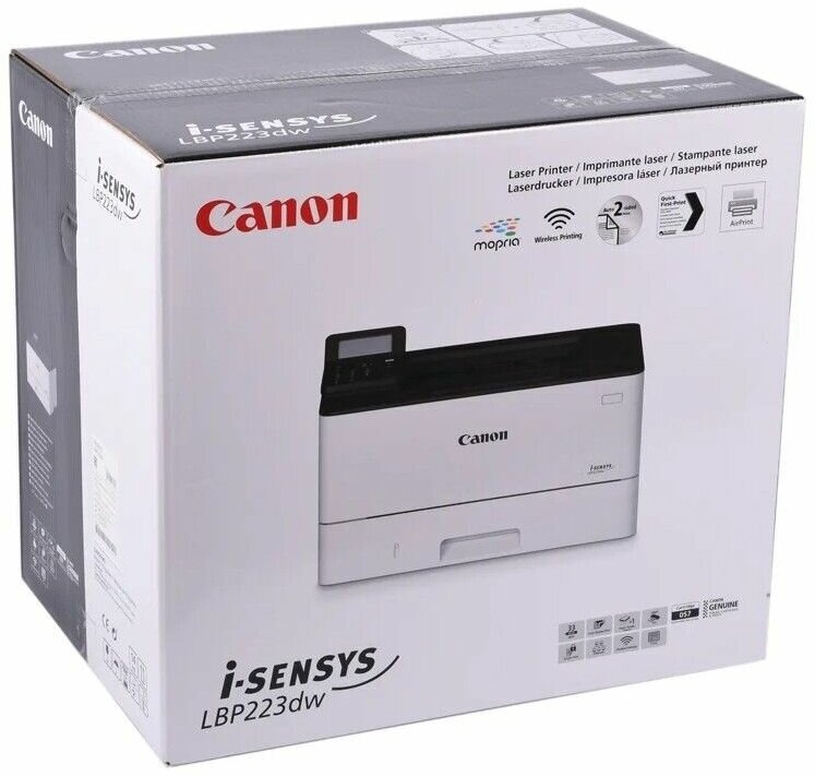 Принтер лазерный Canon i-Sensys LBP233dw (5162C008) A4 Duplex WiFi - фото №8