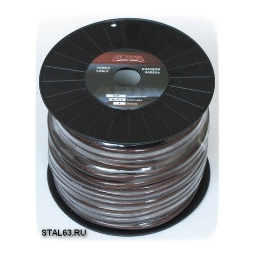 Кабель питания автомобильный 4ga черный ARIA метражом 310₽