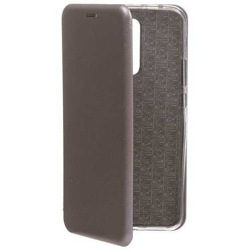 фото Чехол zibelino для xiaomi redmi 9 book platinum grey zb-xia-