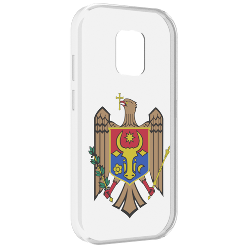 Чехол MyPads герб-молдовы для UleFone Power Armor 14 / 14 Pro задняя-панель-накладка-бампер