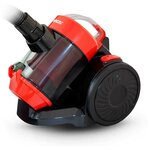 Бытовой пылесос Ginzzu VS427, черный, красный - изображение