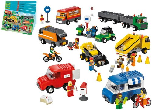 Конструктор LEGO Education PreSchool 9333 Общественный и муниципальный транспорт, 934 дет.