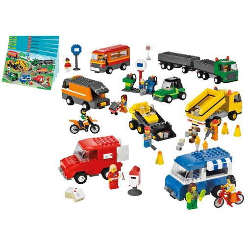 Конструктор LEGO Education PreSchool 9333 Общественный и муниципальный транспорт, 934 дет. конструктор lego education 9124 transportation set транспорт