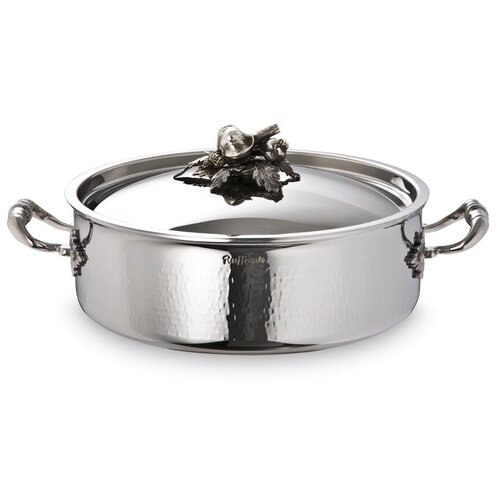 Сотейник с декорированной крышкой и двумя ручками 26 см 5 л Opus Prima RUFFONI
