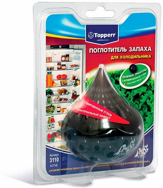 Поглотитель запаха для холодильника Topperr Active 3110