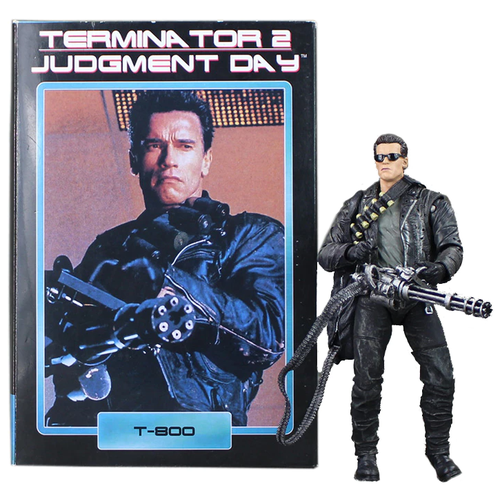 подвижная фигурка арнольд шварцнеггер терминатор neca terminator t 800 arnold schwarzenegger Терминатор Арнольд Шварценеггер Т800 Фигурка