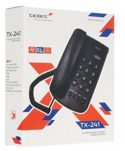 Телефон teXet TX-241