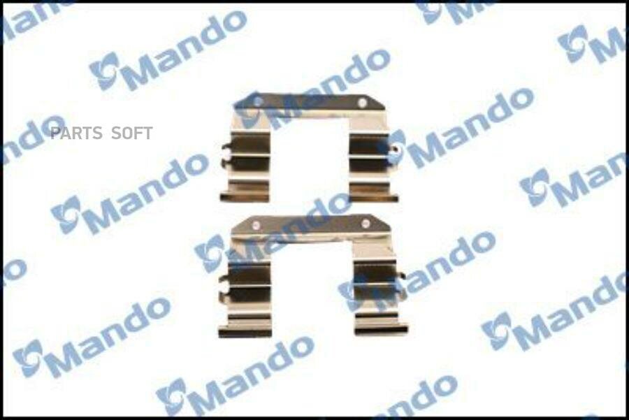Рк суппорта переднего пластины колодок MANDO EX0000000627 | цена за 1 шт
