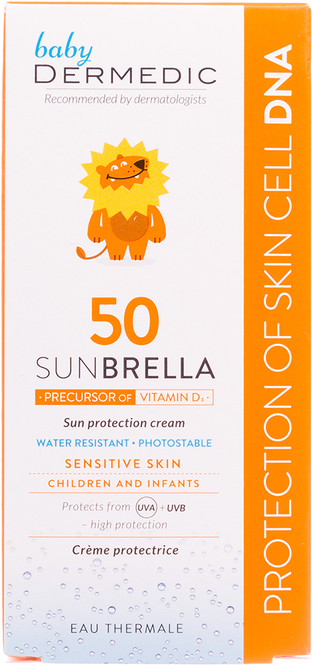 Dermedic Sunbrella Baby Детский солнцезащитный крем для лица SPF50 50 г 1 шт