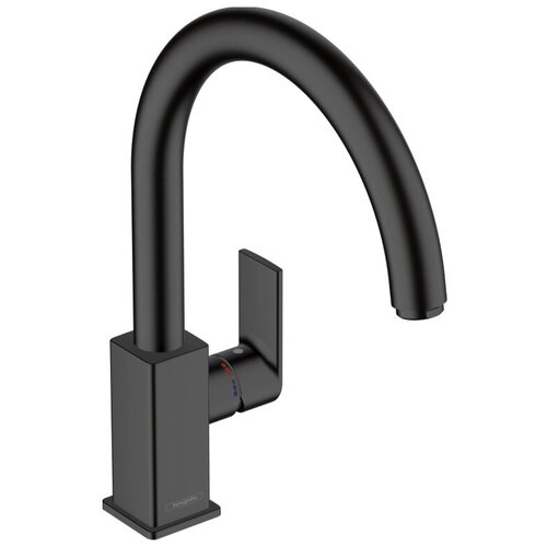 Hansgrohe Смеситель Hansgrohe 71871670 Vernis Shape M35 260 для кухни, с поворотным изливом, матовый черный