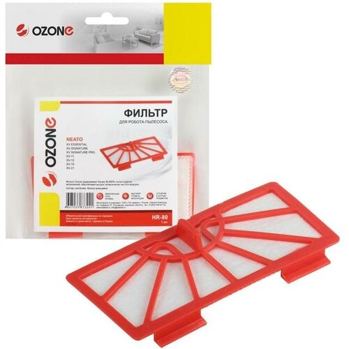Фильтр Ozone HR-80 для робота-пылесоса Neato синтетический 1 шт комплект из 3 шт 3248₽
