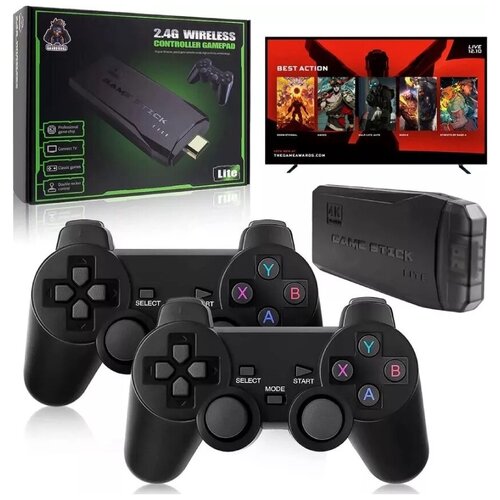 Игровая приставка Game Stick Lite 64 GB 4K 5000 Ретро Игр для телевизора Y3 8-16-32 бит 2990₽