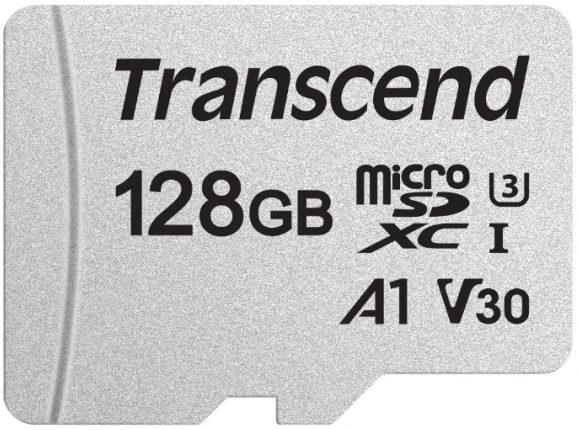 Карта памяти Micro SD Transcend 300S 128GB Class10 100MB/s (TS128GUSD300S)