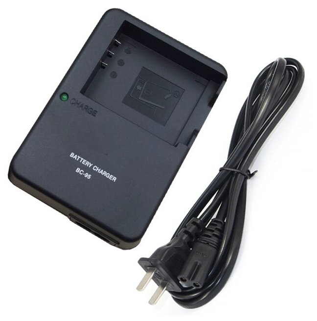 Зарядное устройство MyPads от сети BC-65N/ BC-95 для аккумуляторных батарей NP-95 фотоаппарата Fujifilm X100T