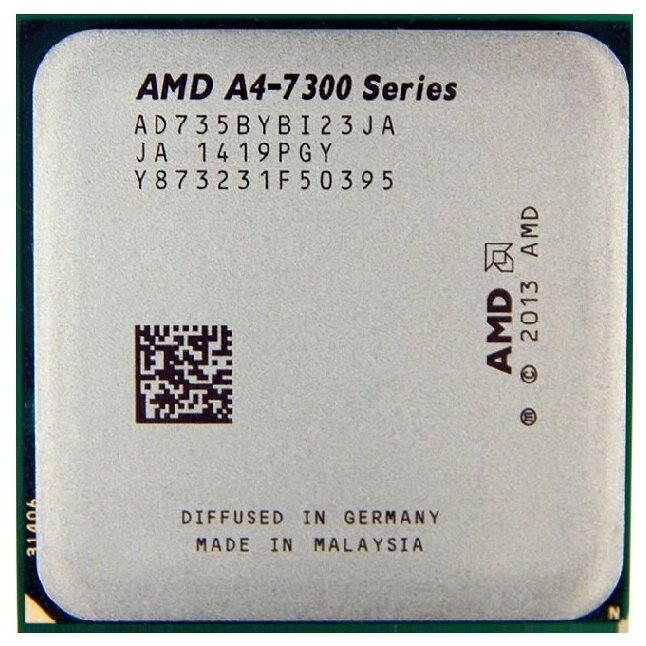 Процессор AMD PRO A4-7350B FM2+,  2 x 3400 МГц, OEM