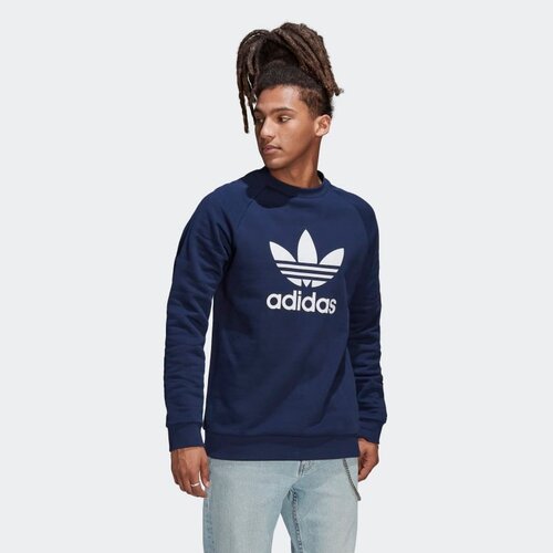 Свитшот adidas Originals, размер 2XL, синий свитшот adidas originals размер 2xl синий