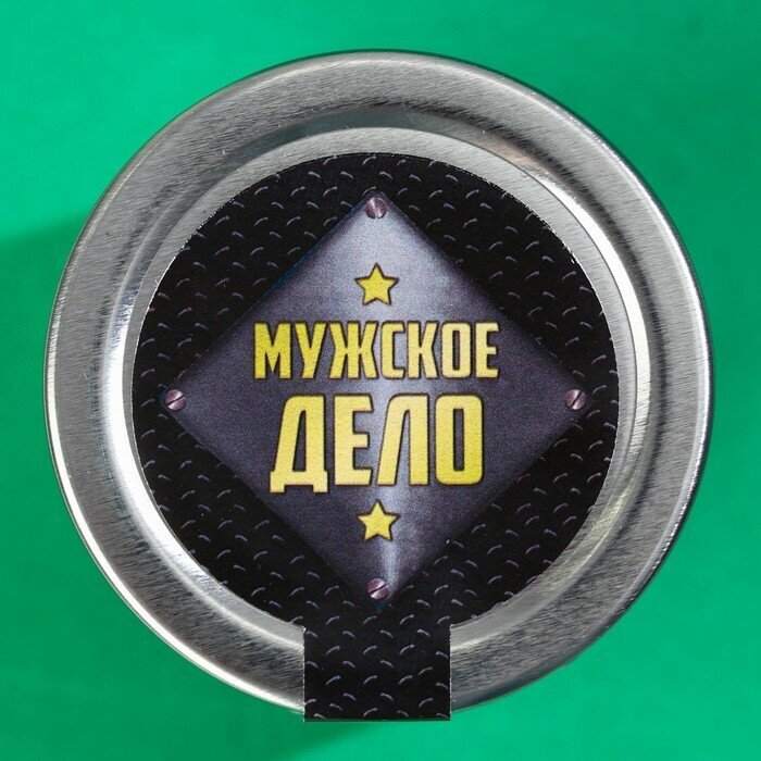 Леденцы в стеклянной банке «Мужское дело», вкус: кола, 130 г. - фотография № 4