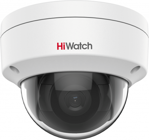 4Мп уличная купольная IP-камера с EXIR-подсветкой до 30м Hiwatch DS-I402(D)(2.8mm)