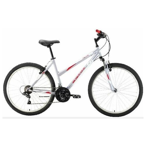 Велосипед BLACK ONE ALTA 26 серыйкрасныйбелый 18 2735400₽