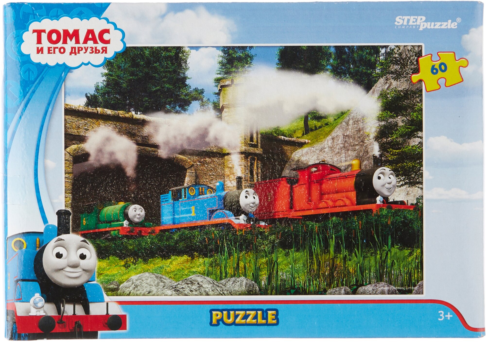 Пазл Step puzzle Томас и его друзья (81150), 60 дет., разноцветный