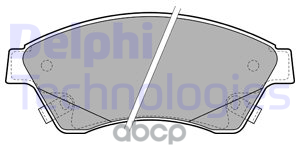 [Lp2171] Delphi К-Т Торм. Колодок Fr Op Astra J 15"09- Комплект На Ось Delphi арт. LP2171