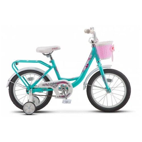 Велосипед детский двухколесный с дополнительными колесами STELS Flyte Lady-16 11 Бирюзовый 720000₽