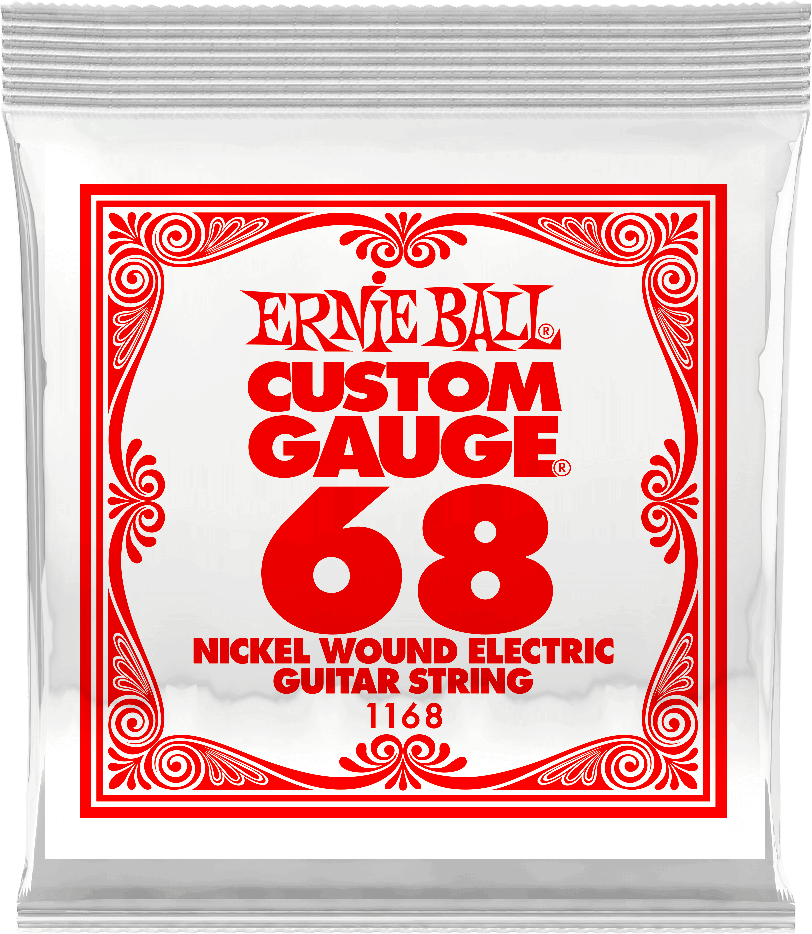 Одиночная струна для электрогитары 68 Ernie Ball 1168