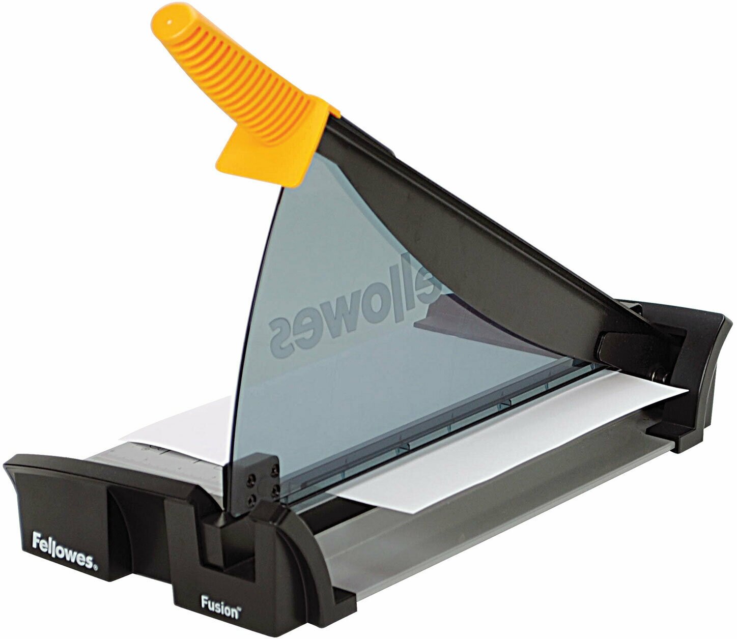 Резак сабельный FELLOWES FUSION A4, на 10 л, длина реза 320 мм, пластиковый защитный экран, FS-54108